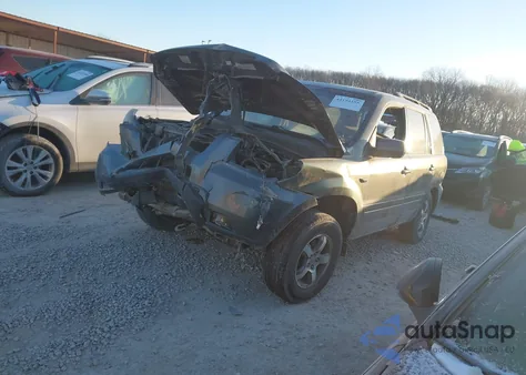 2008 Honda Pilot Ex-L from USA, damaged, VIN 5FNYF18728B016206